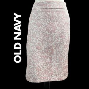 OLD NAVY (NWT) Brocade Fully Lined Pencil Skirt Size 12